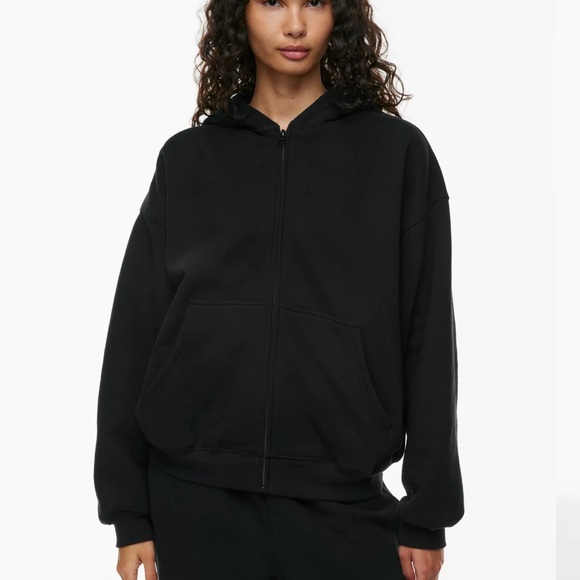 Fleece Hoodie Aritzia Mega Hoodie Aritzia Tna Black Cozy AF Fleece